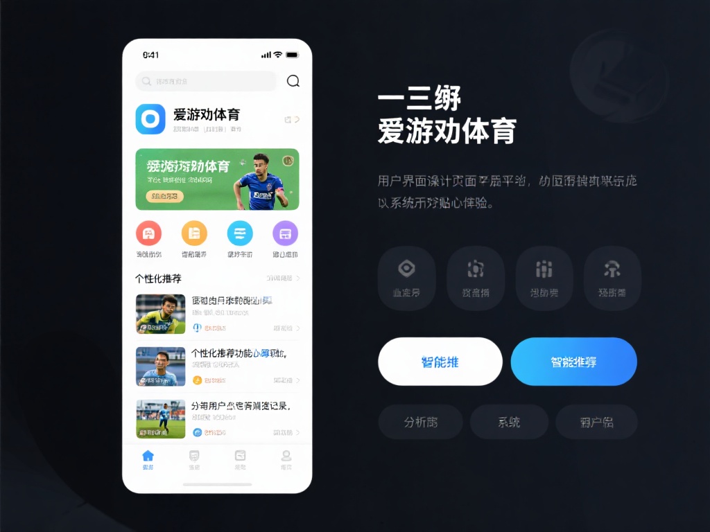 此外，爱游戏体育在用户界面设计上也下足了功夫。简洁