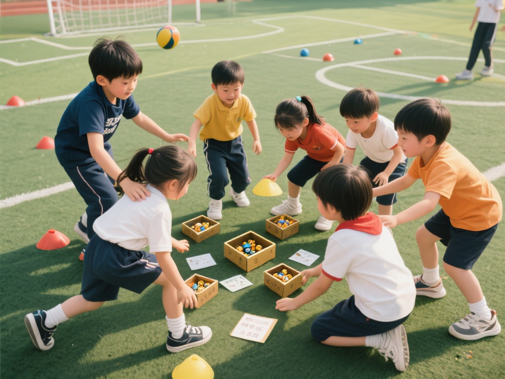 要让体育游戏成为爱的教育工具，设计环节尤为重要。游