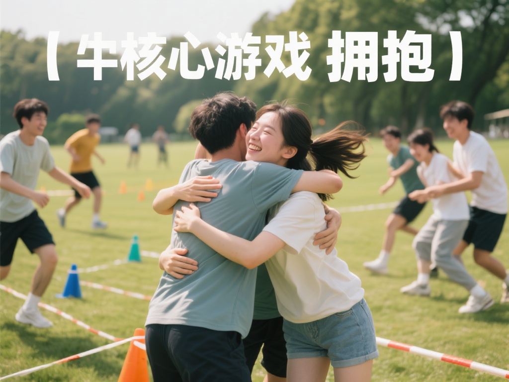 这种户外体育游戏的核心在于“拥抱”，通过设计一系列