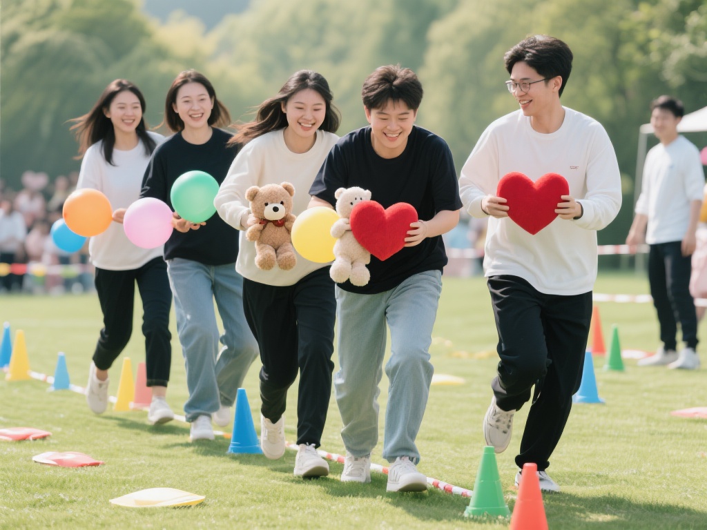 玩法的设计非常简单，但充满创意。首先，将参与者分成